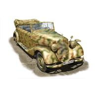 Maquette German Car Type 170v Cabriolet B Miniart 35107 1/35ème Maquette Char Pr