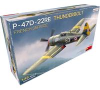 Miniart 1:48 - P-47D-22E Thunderbolt français, kit de Base