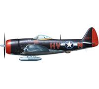 Miniart 1:48 - P-47M Thunderbolt, nageoire Dorsale Basic