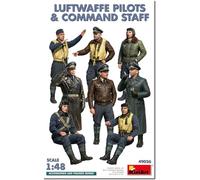 Miniart 1:48 - Pilotes et personnel de commandement de la Luftwaffe