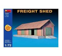 Miniart 1:72 - Freight Shed (Multi Coloured Kit)-Mini Art Multicolore