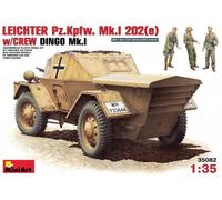 MINIART 35082 1/35 Kit Vari Léger Pz. Kpfw. Mk 1 202 (e) avec Équipage