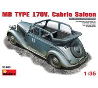 Miniart 35103 - 1:3 5 MB Type 170V. Cabriolet Saloon - Neuf