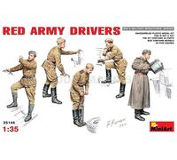 MiniArt Figurines 35144 Pilotes de l'Armée Rouge 1/35 (5) - Kit plastique à assembler