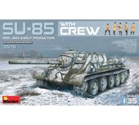 MINIART 35178 1/35 Maquette SU-85 Mod. 1943 (Première Production) Avec Équipage