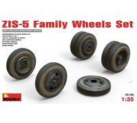 MiniArt Kit de maquette ZIS-5 Family Wheels Set MIN35196 Plastique Échelle 1:35