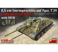 Miniart 35229 - 1/35 Chasseur De Char SU-85 ( R ) Avec Équipe - Neuf