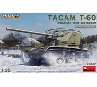 MiniArt Maquette Tacam T-60 – Chasseur de chars roumain 1/35 avec intérieur complet