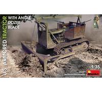 MINIART 35291 1/35 Tracteur Blindé Américain avec Lame de Dozer à Angle