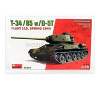 Miniart 35293 Kampfpanzer - T-34/85 Tank Militaire Printemps 1944 - 1/35