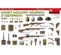MiniArt Maquette plastique à monter MA35304 – Armes infanterie soviétique – Éd. spéciale 1/35