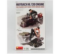 MINIART 35331 Kit 1/35 Moteur Maybach HL 120 avec Équipage de Réparation
