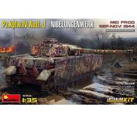 Maquette Char : Pz.Kpfw.Iv Ausf. J Nibelungenwerk Kit Intérieur-Mini Art