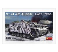 MiniArt Maquette 35355 StuH 42 Ausf. G Späte Prod. 1:35 - Kit plastique à assembler, non peint