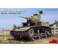 MiniArt Maquette Char M3 Stuart Production initiale 1:35 avec intérieur