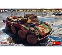 MiniArt Maquette blindée Sd.Kfz.234/1 Schwerer Panzerspähwagen 1:35 2 cm Modèle tardif 35413