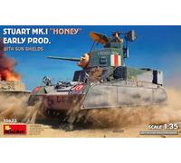 MiniArt Maquette de char Stuart Mk.I "Honey" production précoce avec pare-soleil 1:35 (35423)