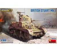 Miniart 35441 Kit Intérieur British Stuart Mk. I Late Prod 1:35 Neuf