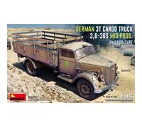 Miniart 35449 Camion cargo allemand 3T 3.6-36S Mid Prod. PMQ600 1:35