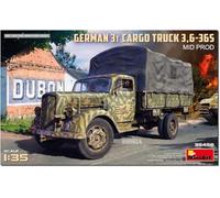 MiniArt 35456 1:35 Dt. 3t Cargo Truck 3,6-36S avec .Pro. - Réplique fidèle à l'original, modélisme, kit de construction en plastique, bricolage, loisirs, collage, kit de modélisme, assemblage