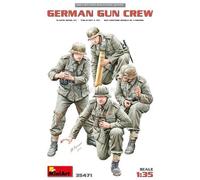 MINIART 35471 1/35 Équipage De Canon Allemand Kit De Modélisme