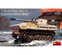 MINIART 35483 MAQUETTE MILITAIRE 7.5CM PAK 40/4. SELBSTFAHRLAFETTE RSO 1/35