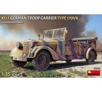 Miniart 35486 - 1:35 - Kfz.1 Camion De Transport Allemand Type 170VK - Neuf