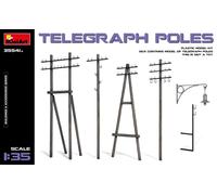 Miniart 35541A Poteaux Télégraphiques 1/35 - Neuf