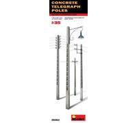 MiniArt Kit maquette Poteaux télégraphiques béton 1/35 - 35563