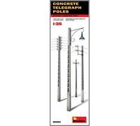 MiniArt Kit de modélisme 35563 Mât télépragme 1:35 Béton – Plastique non peint