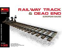 Miniart 35568 Rail Track & Impasse Voie Européenne 1/35 Neuf