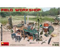 MiniArt 35591 Field Workshop modelbouwaccessoires, grijs