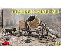 MiniArt 35593 Concrete Mixer Set d'accessoires de modélisme Gris