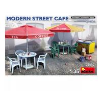 1:35 Miniart Modern Street Cafe Kit MA35610 Modellino