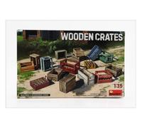 MiniArt Kit plastique 35651 1:35 Caisses en bois (16) Boissons – Reproduction fidèle, Non peint