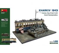 MiniArt 1:35 – Kharkiv 1943 – Tram & Stug III Ausf.G Big Set