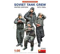 MiniArt 37063 – Équipage de char soviétique 1970–1980, uniforme hiver, neuf, 1:3 5