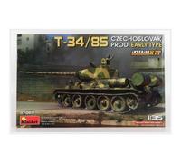 MiniArt Maquette Char T-34/85 (production tchécoslovaque, type précoce) Kit intérieur 1:35 37069