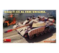 Miniart 37080 T-55 Iraqi Al Faw/enigma 1/35 (long. Env. 25 Cm) : Version à Blind