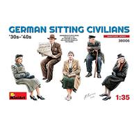 1:35 Fig. Civils allemands assis. 1930-40