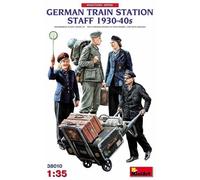 MINIART 38010 Kit 1/35 Personnel Gare Ferroviaire Allemande 1930-1940
