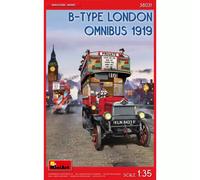 MiniArt – Maquette plastique B-Type London Omnibus 1919 – 1/35 – Kit à monter – Multicolore