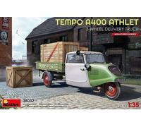 Maquette Voiture Tempo A400 Athlet 3-wheel Delivery Truck |miniart|38032| 1:35 M