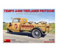 MiniArt 38045 Tempo A400 Tieflader Pritsche Camion de livraison de bière 1:35 Kit modèle