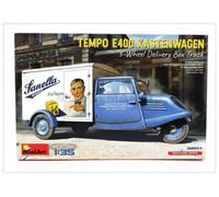 MINIART 38047 Kit 1/35 Tempo E400 Fourgon 3 Roues Boîte Livraison Piste