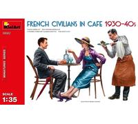 MINIART 38062 Kit 1/35 Civils Français Au Café Années 1930-40