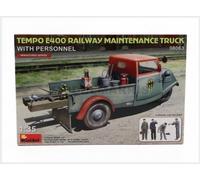 MINIART 38063 Loisirs - E400 Railway Camion 3-WHEELS 1962 - 1/35
