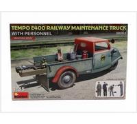 1:35 MINIART Tempo E400 Railway Truck 3-Wheels 1962 Kit MA38063