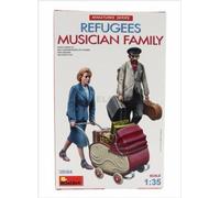 MINIART 38084 1/35 Kit Varié Famille de Réfugiés Famille Musicienne