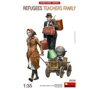 MiniArt – Figurine miniature Refugees Teachers Family 38086 – Échelle 1:35
